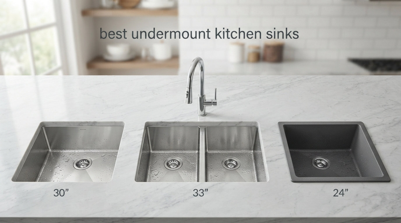 best undermount kitchen sinks