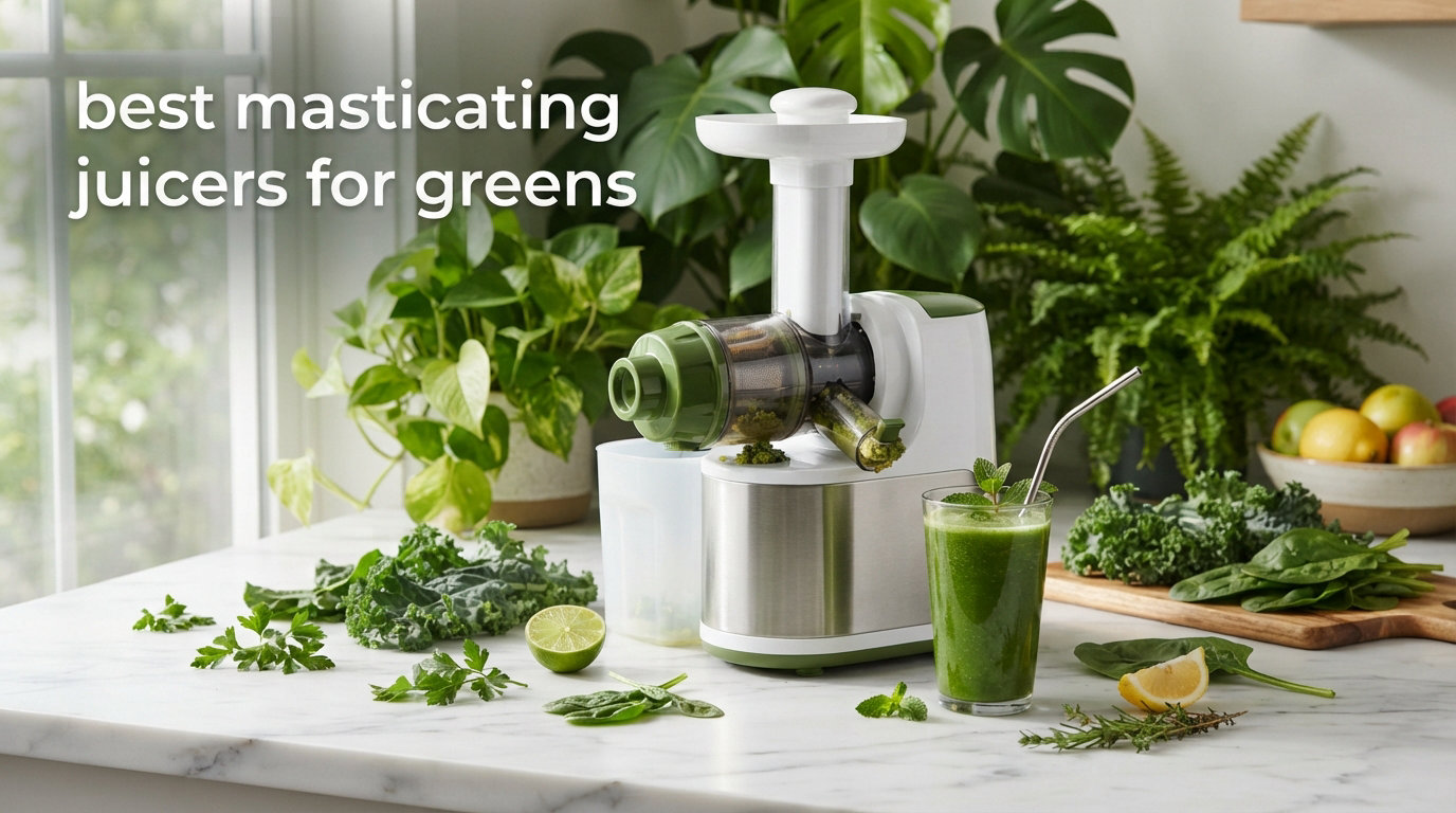 best masticating juicers for greens