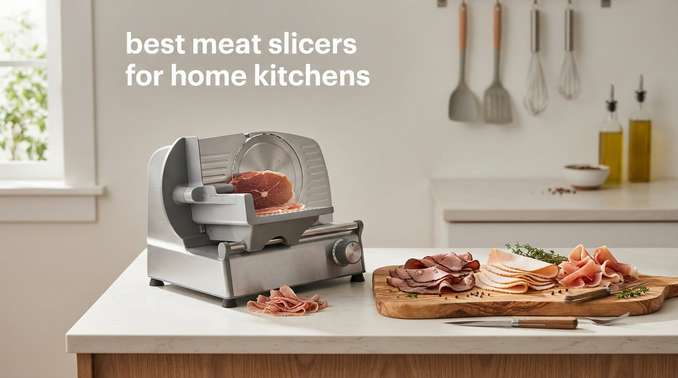 best meat slicers for home kitchens