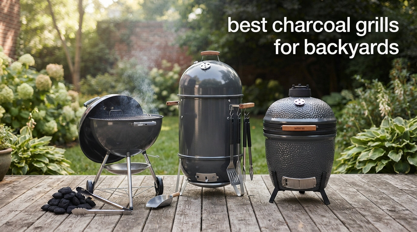 best charcoal grills for backyards