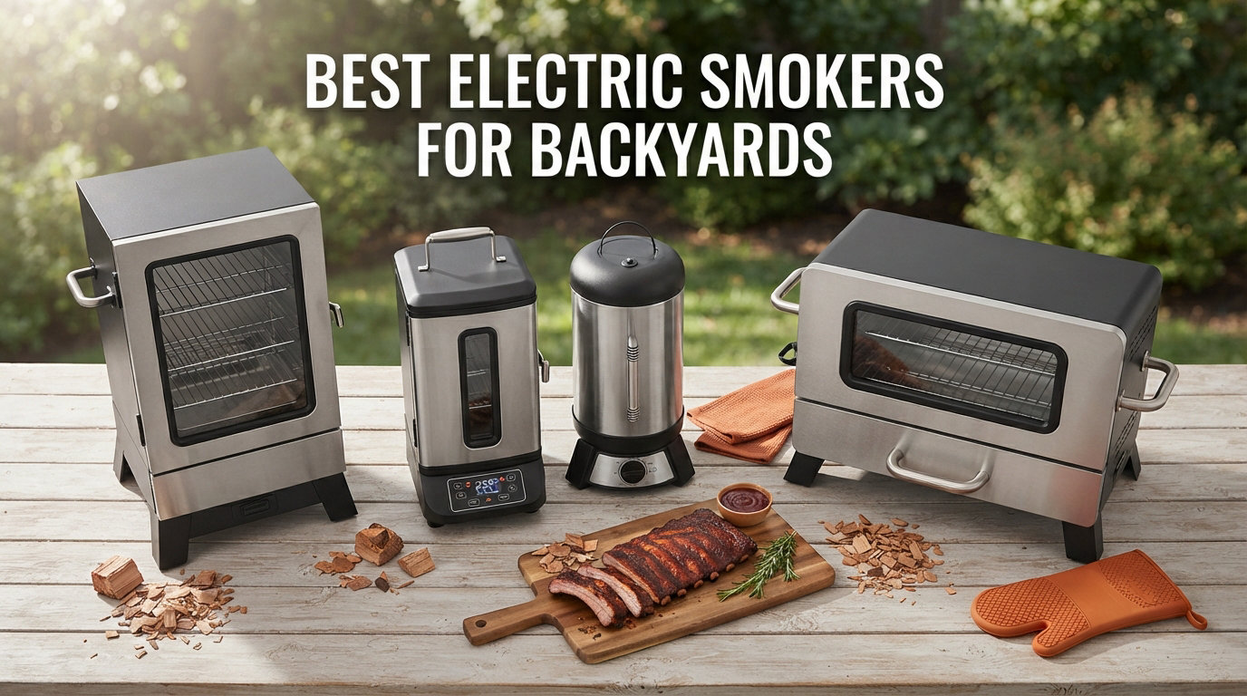 best electric smokers for backyards