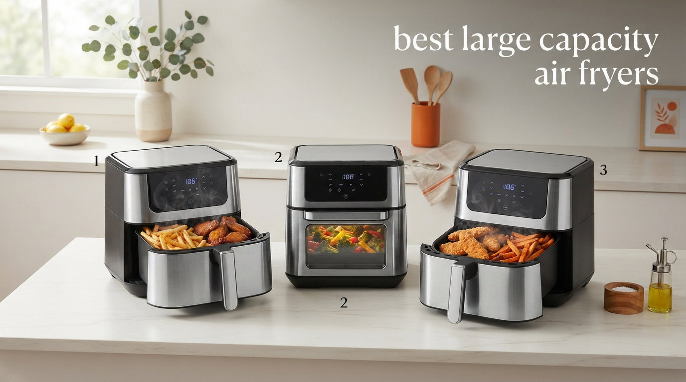 best large capacity air fryers