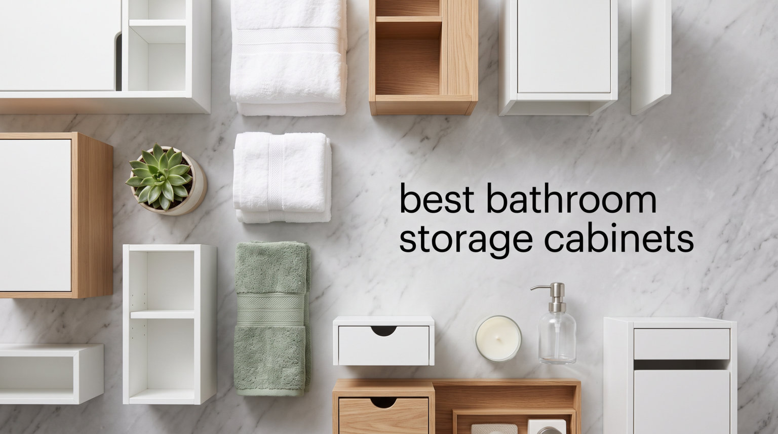 best bathroom storage cabinets