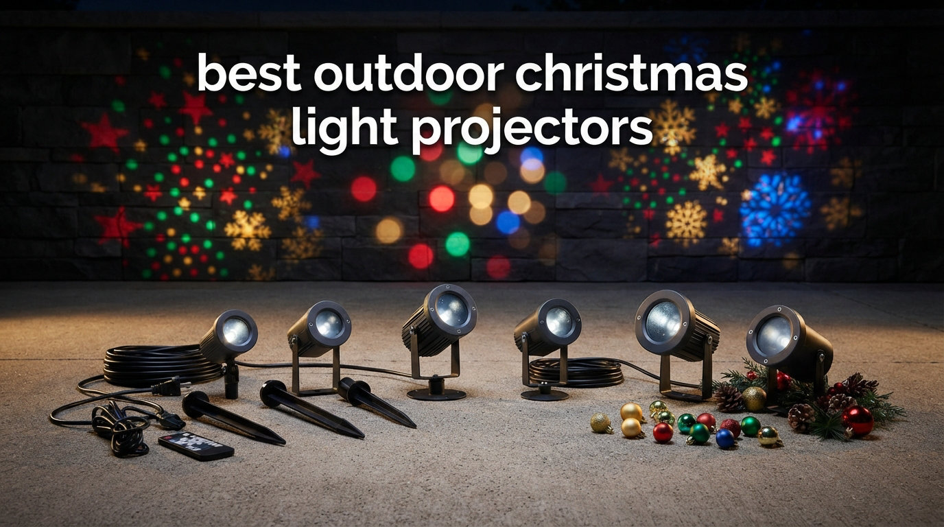 best outdoor christmas light projectors