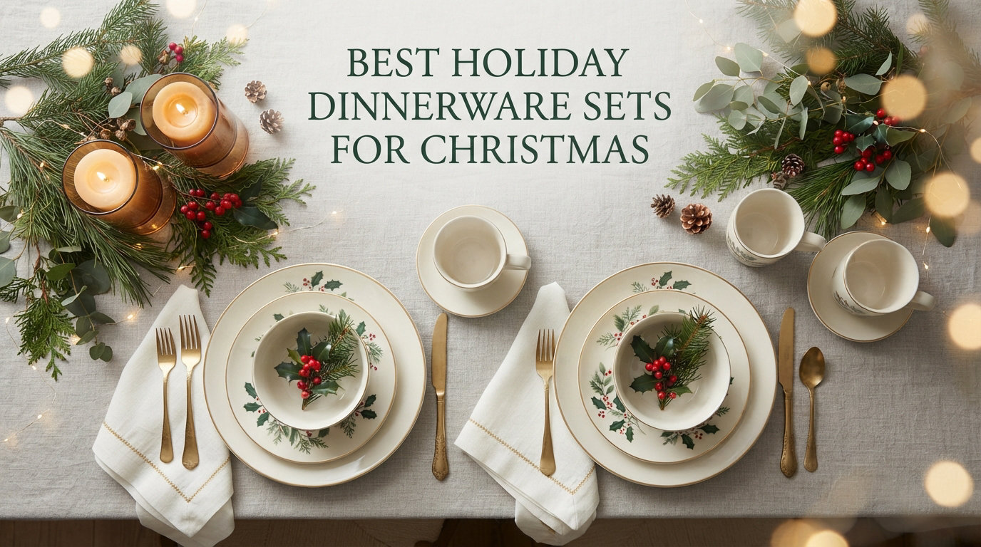 best holiday dinnerware sets for christmas
