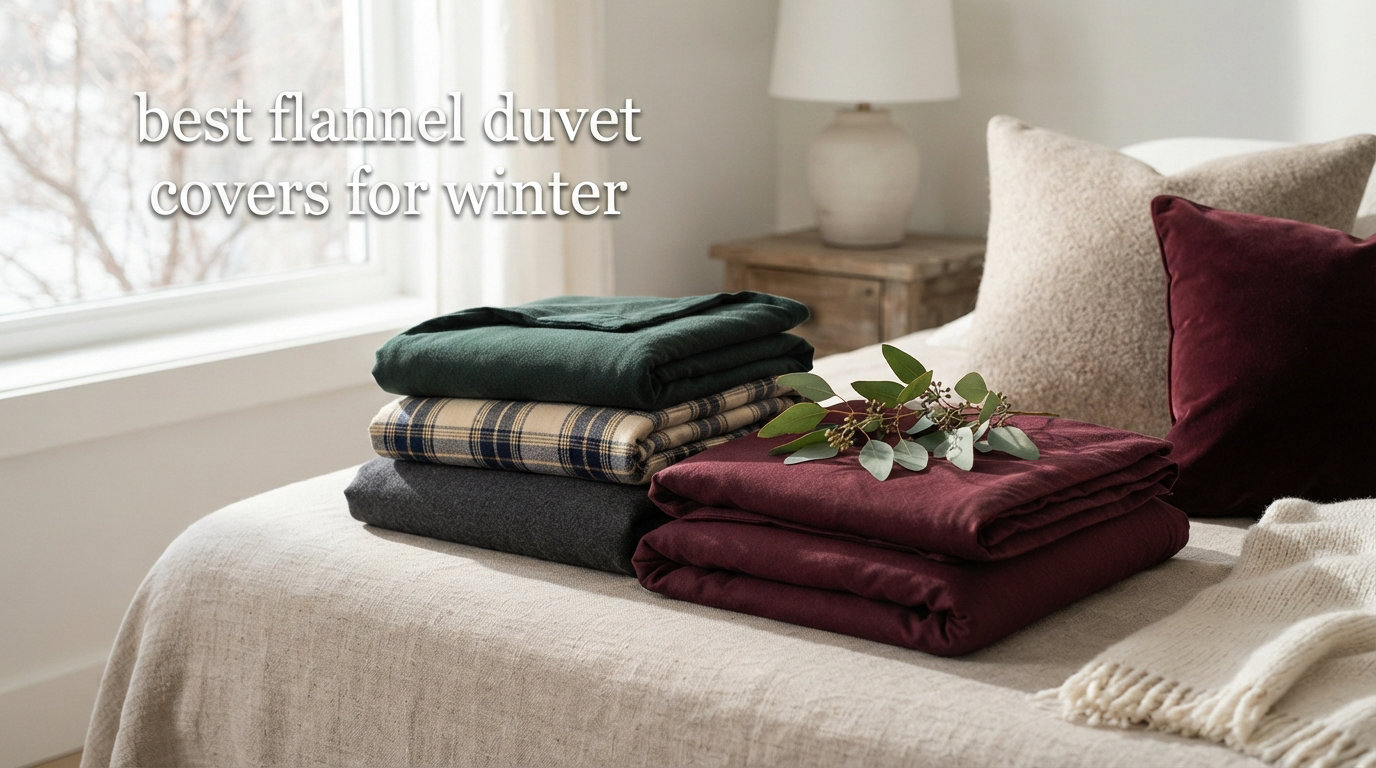 best flannel duvet covers for winter