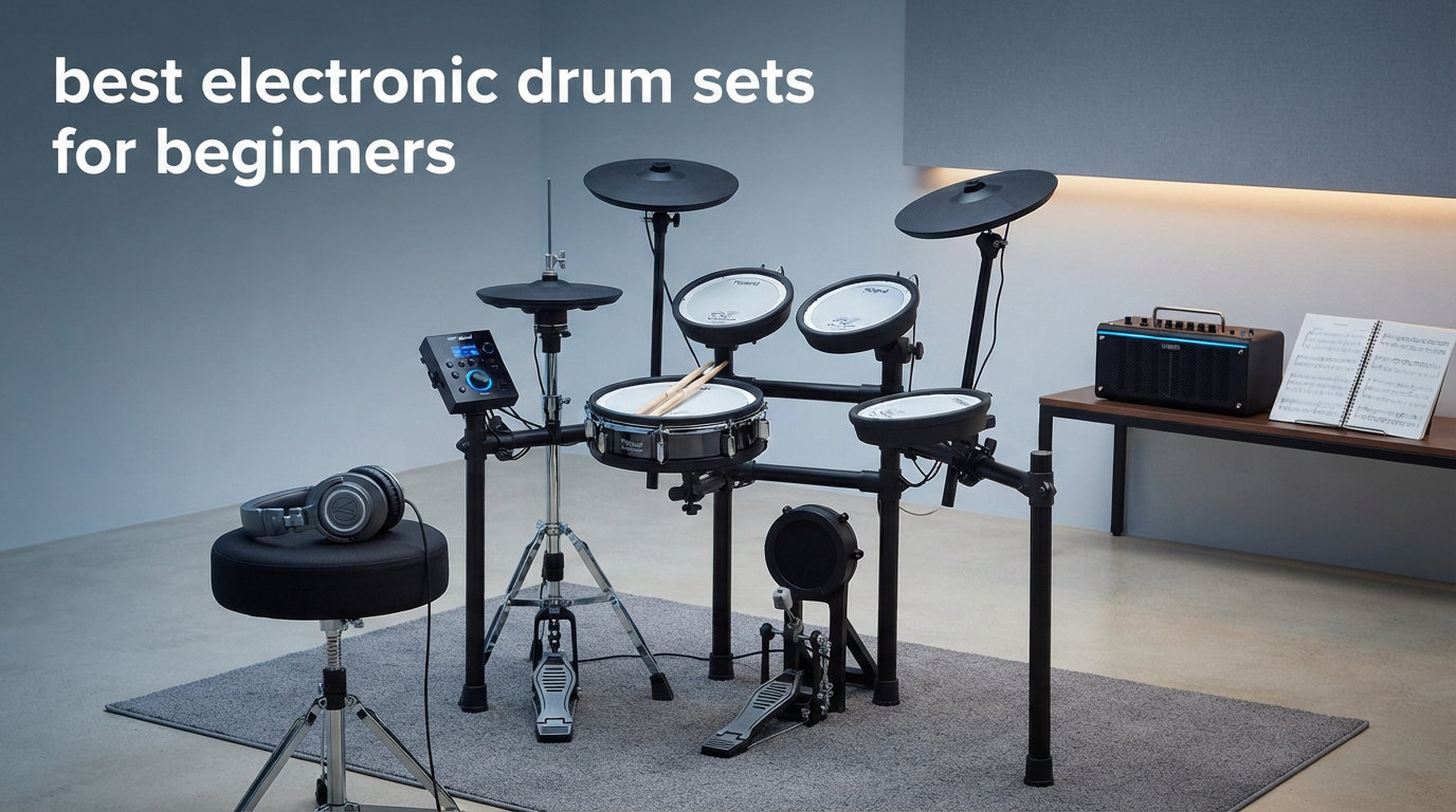 best electronic drum sets for beginners