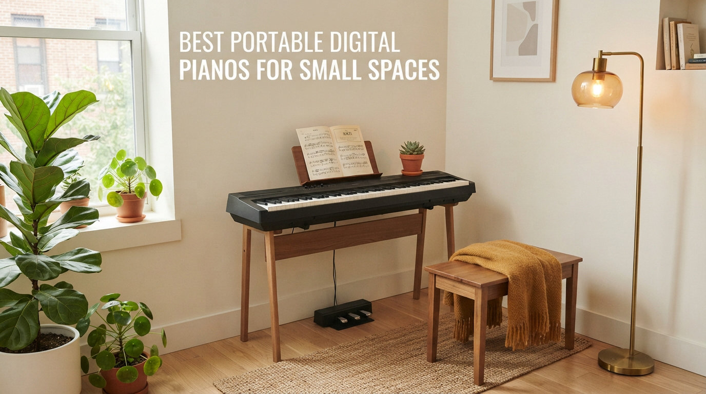 best portable digital pianos for small spaces