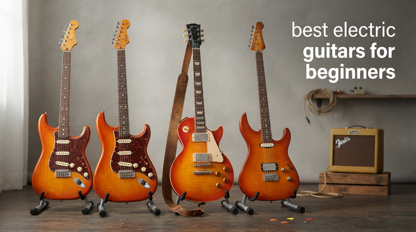 best electric guitars for beginners