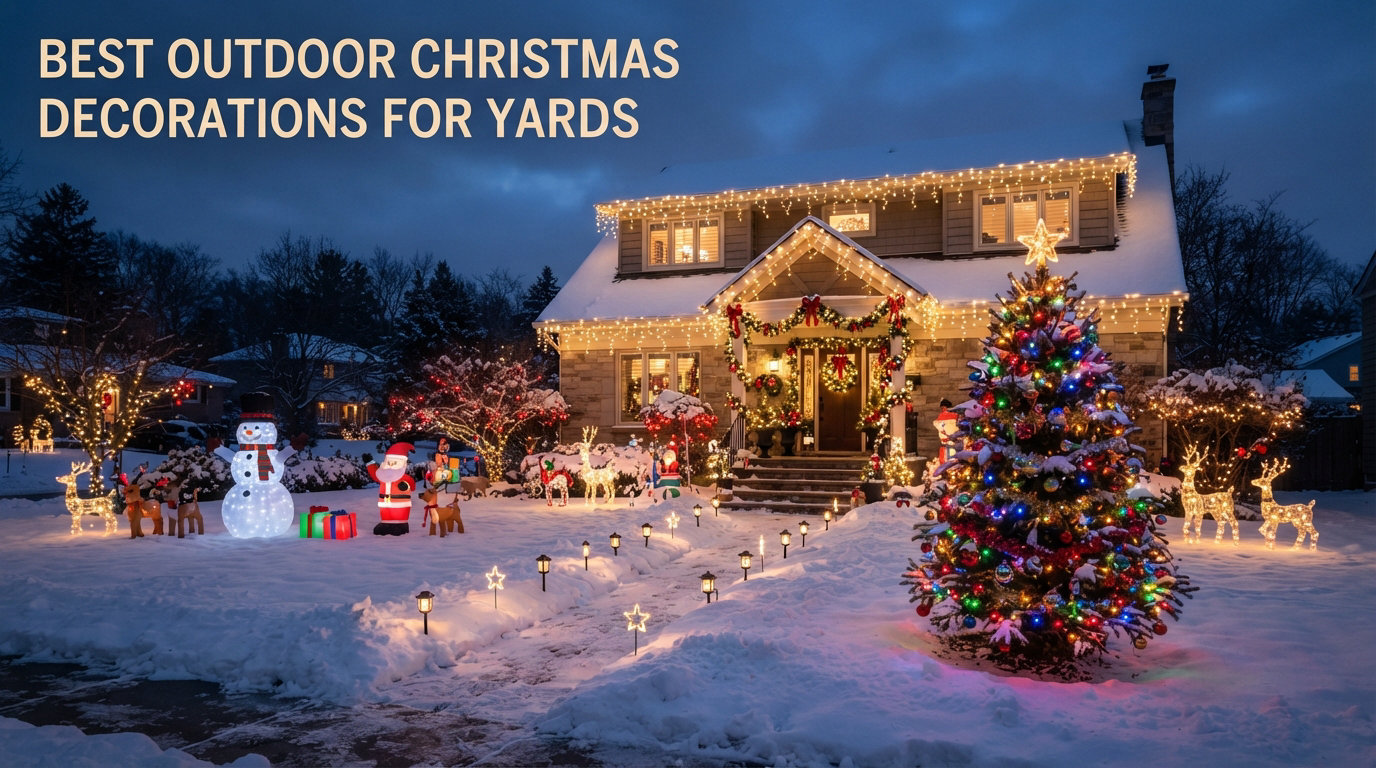 best outdoor christmas decorations for yards