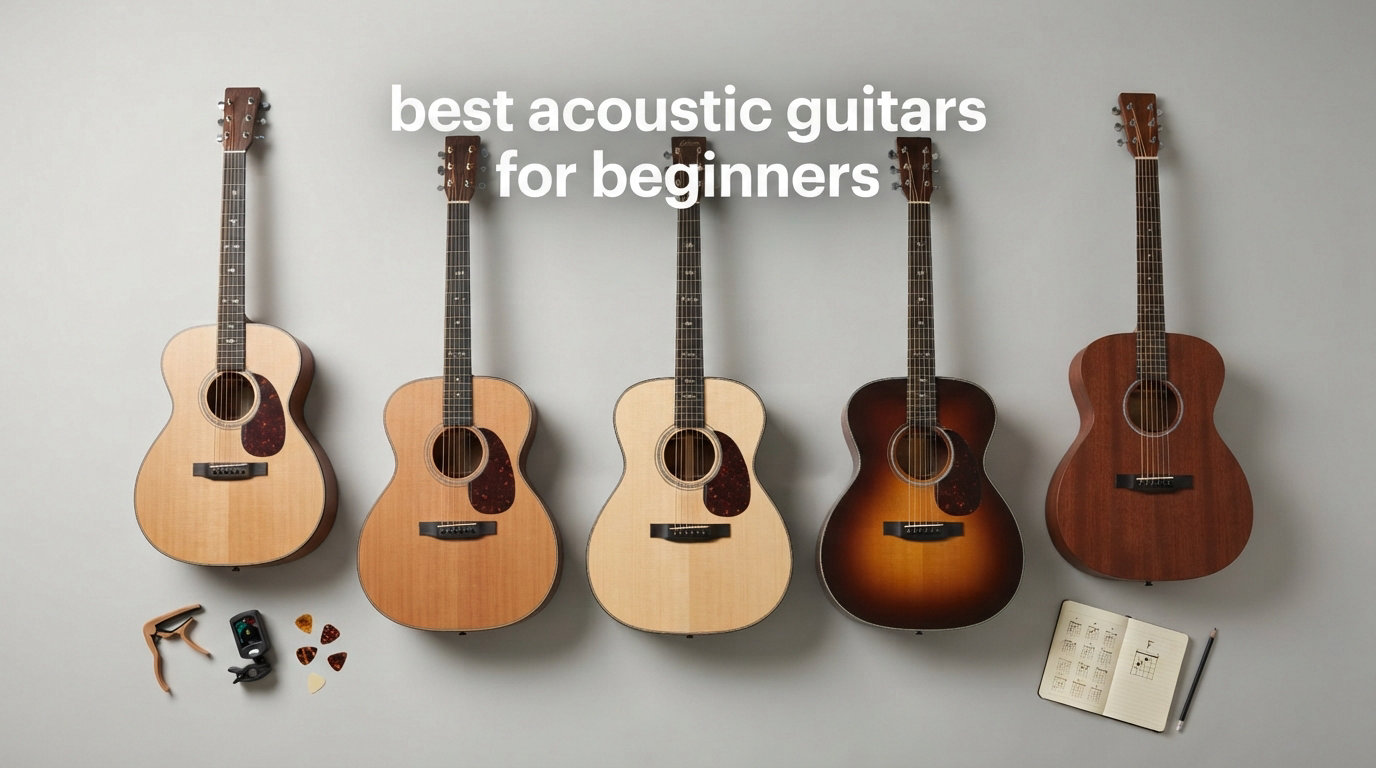 best acoustic guitars for beginners