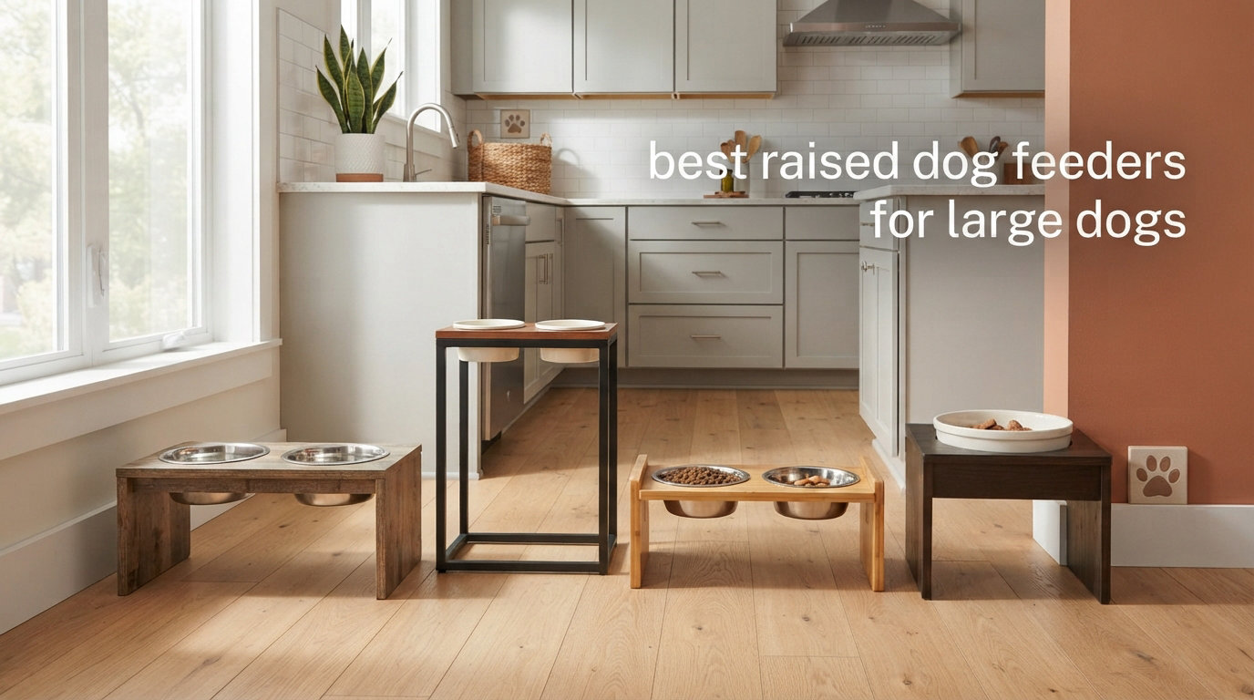 best raised dog feeders for large dogs