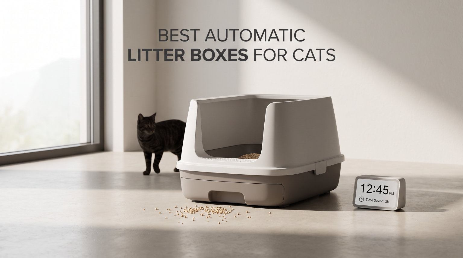 best automatic litter boxes for cats