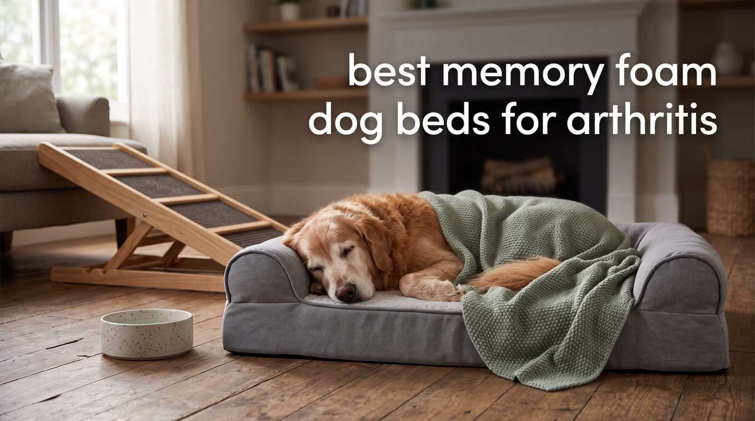 best memory foam dog beds for arthritis
