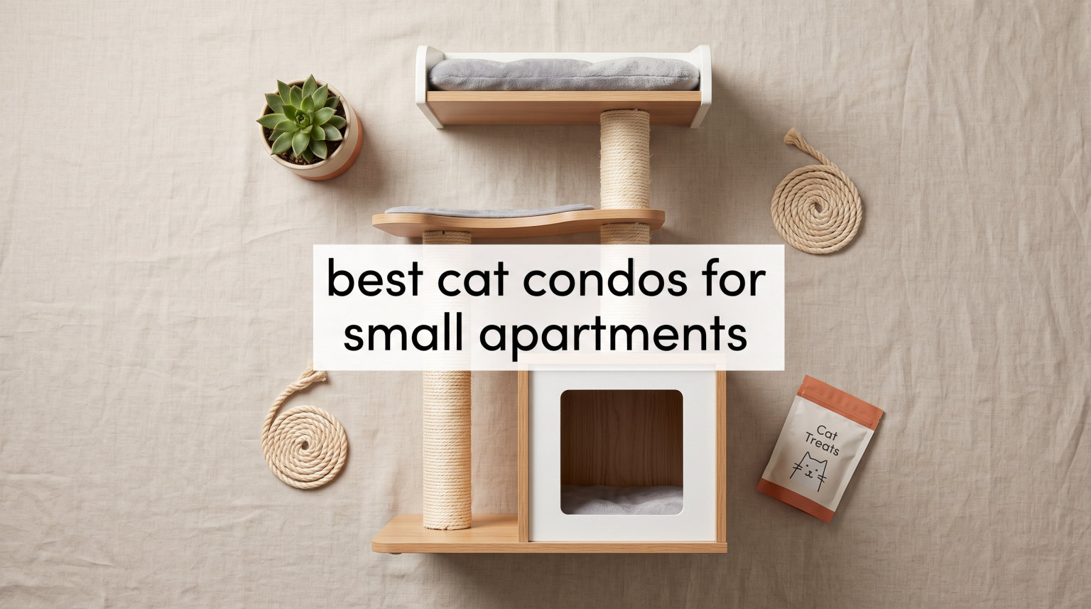 best cat condos for small apartments