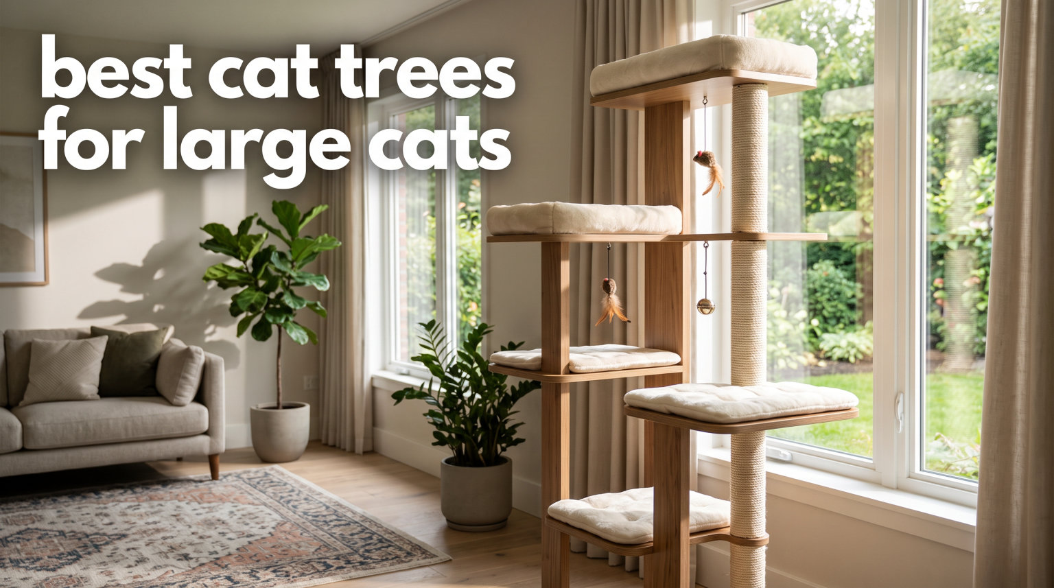 best cat trees for large cats