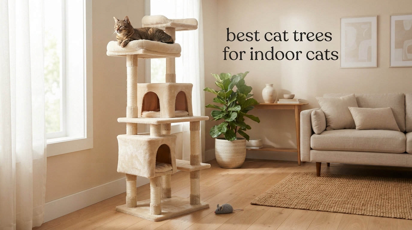 best cat trees for indoor cats