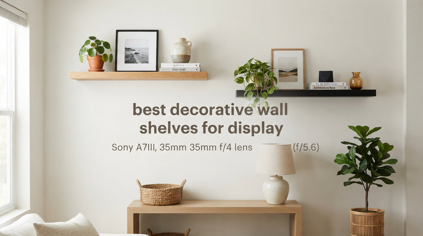 best decorative wall shelves for display