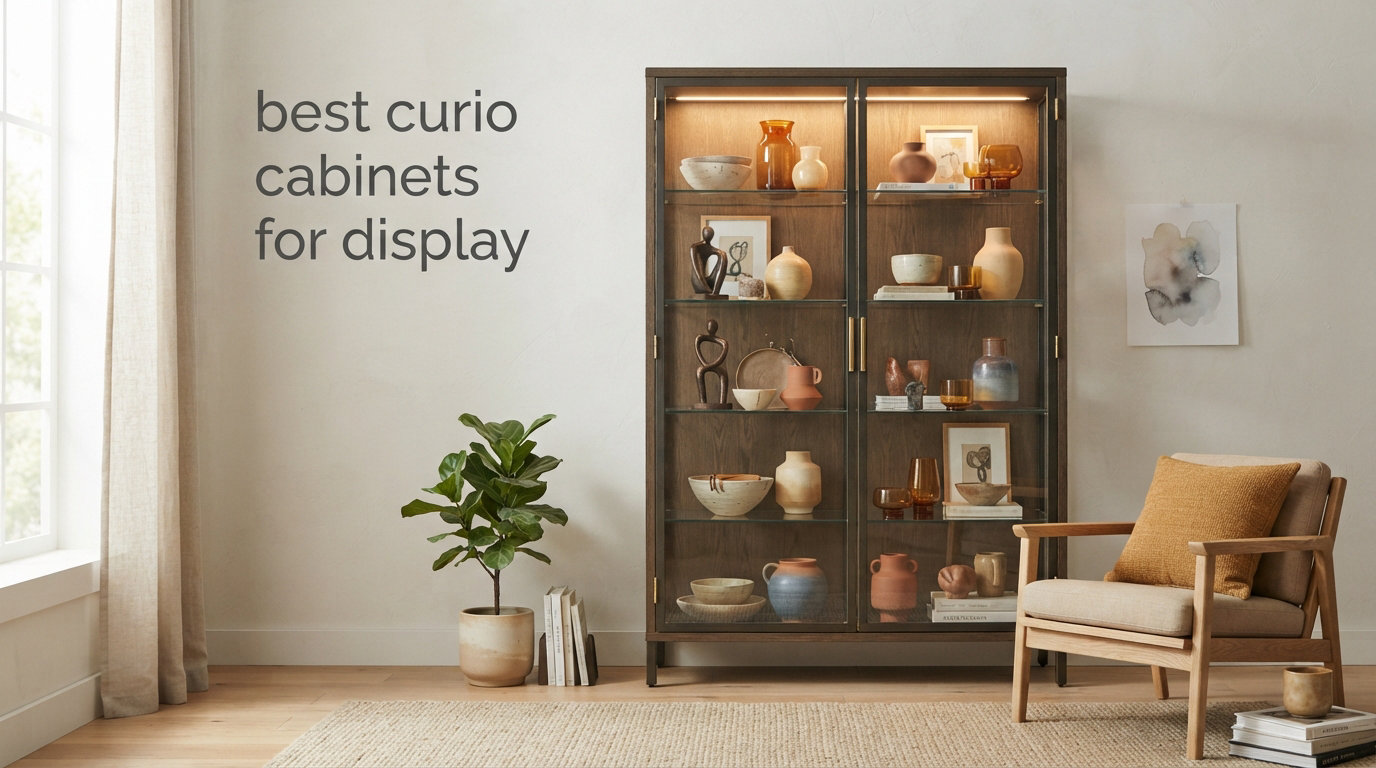 best curio cabinets for display