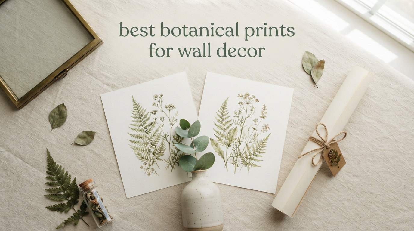best botanical prints for wall decor