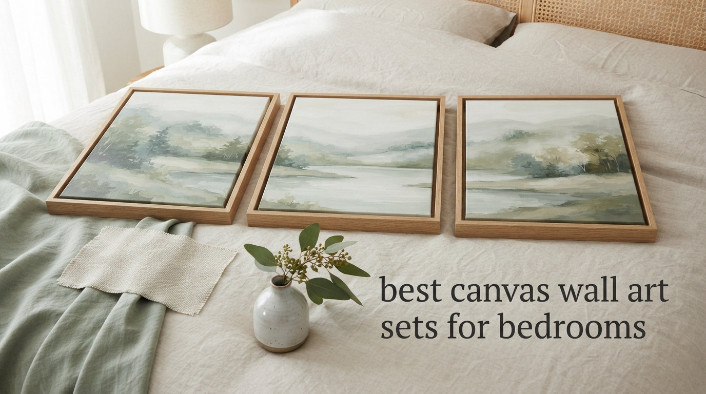 best canvas wall art sets for bedrooms