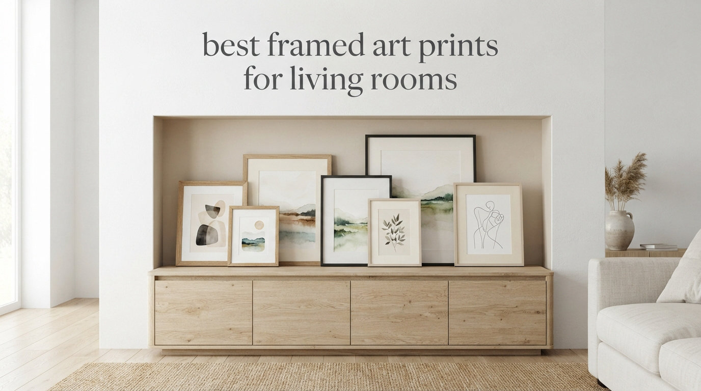 best framed art prints for living rooms