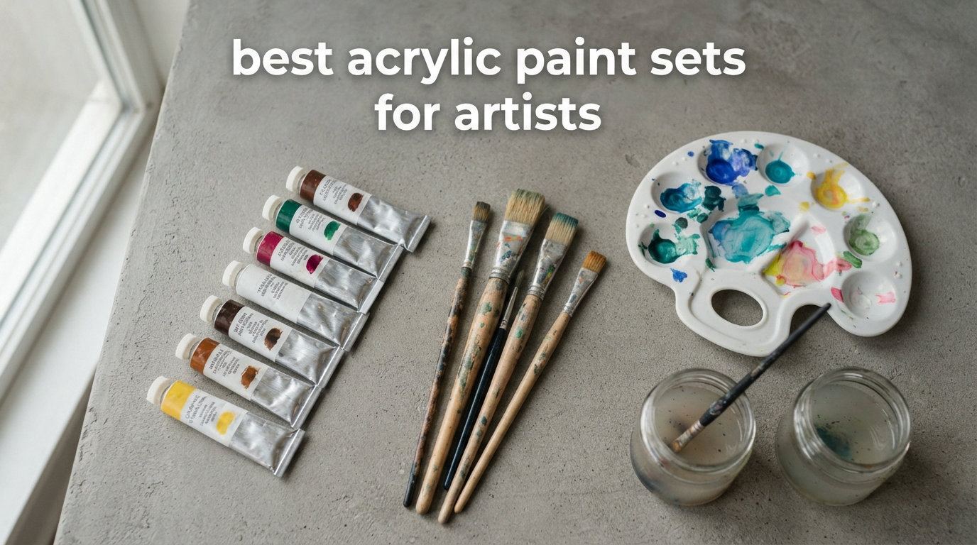 best acrylic paint sets for artists
