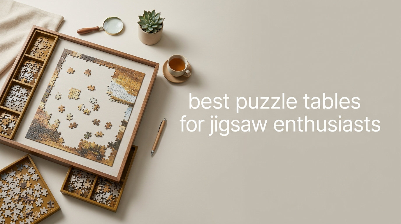 best puzzle tables for jigsaw enthusiasts