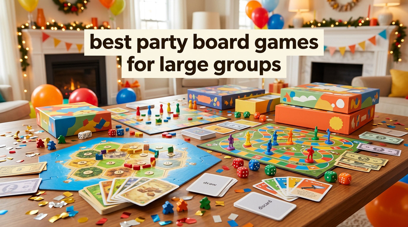 best party board games for large groups