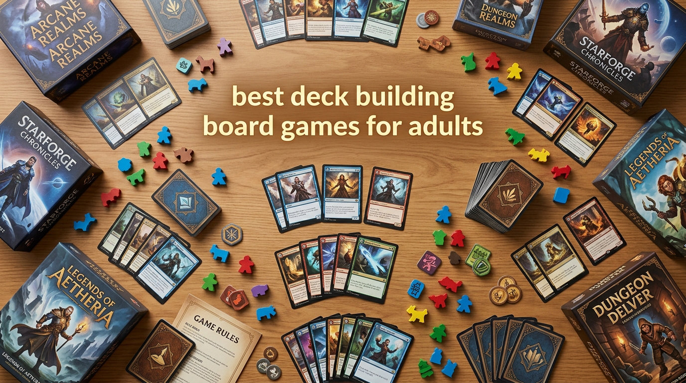 best deck building board games for adults