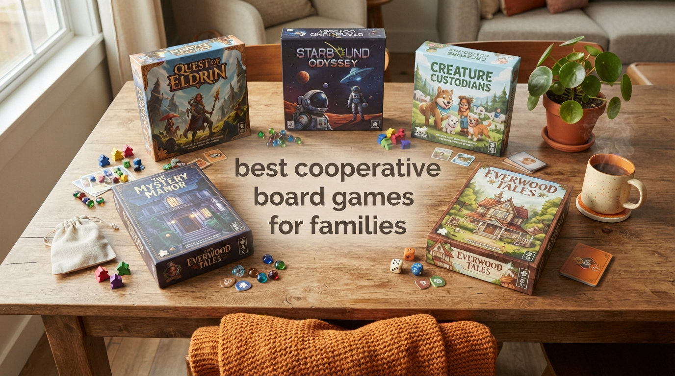 best cooperative board games for families