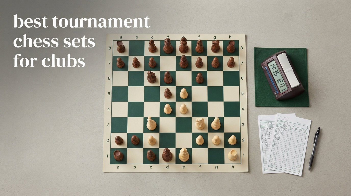 best tournament chess sets for clubs