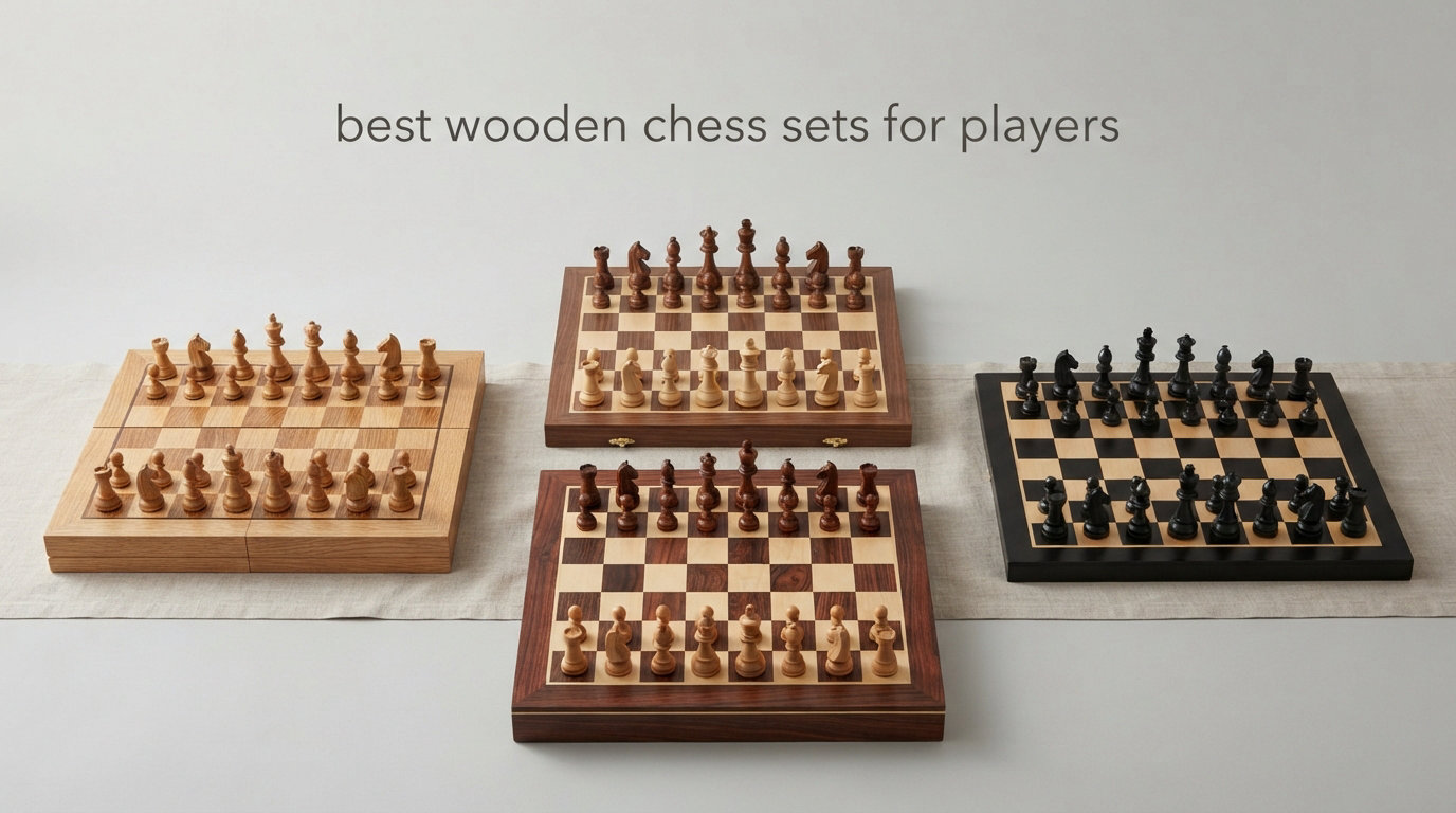 best wooden chess sets for players
