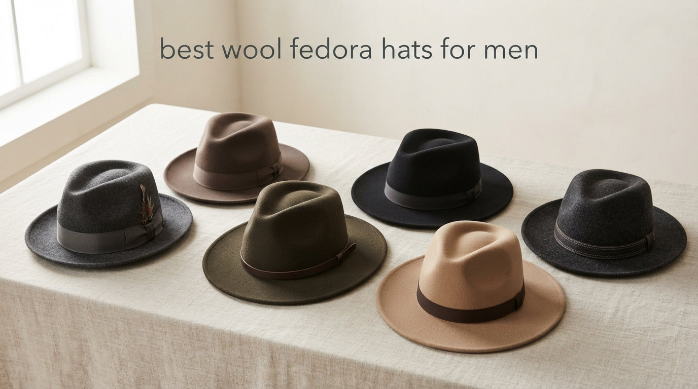 best wool fedora hats for men