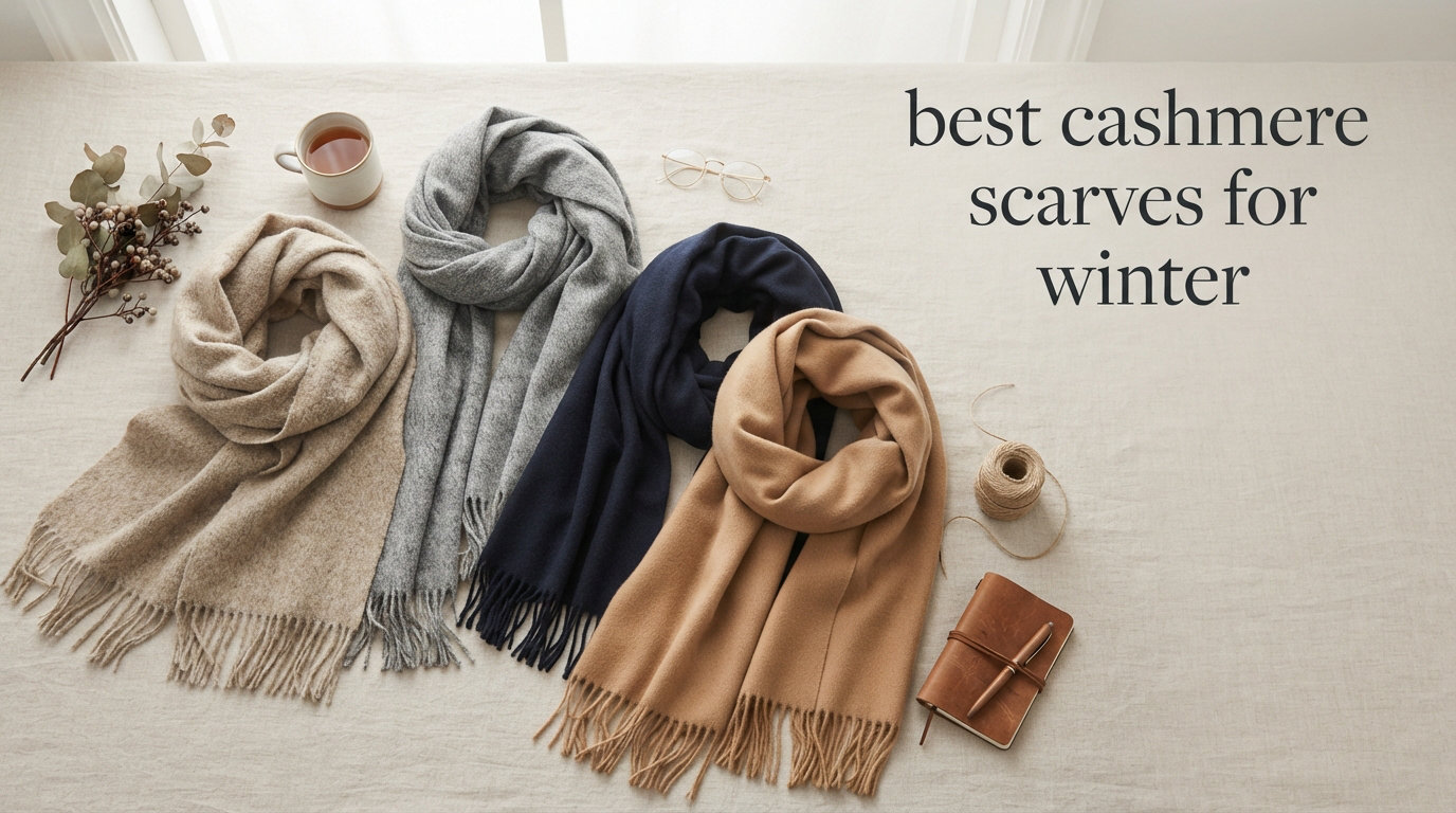 best cashmere scarves for winter