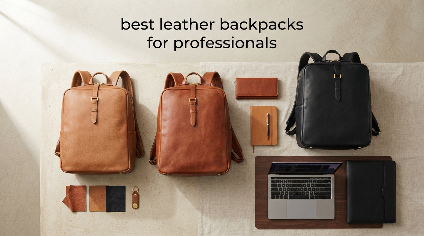 best leather backpacks for professionals