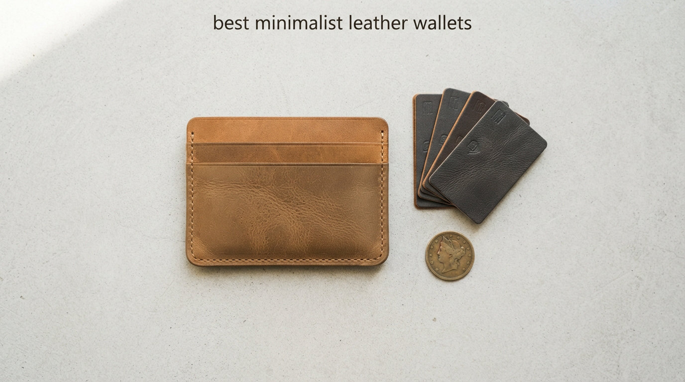 best minimalist leather wallets