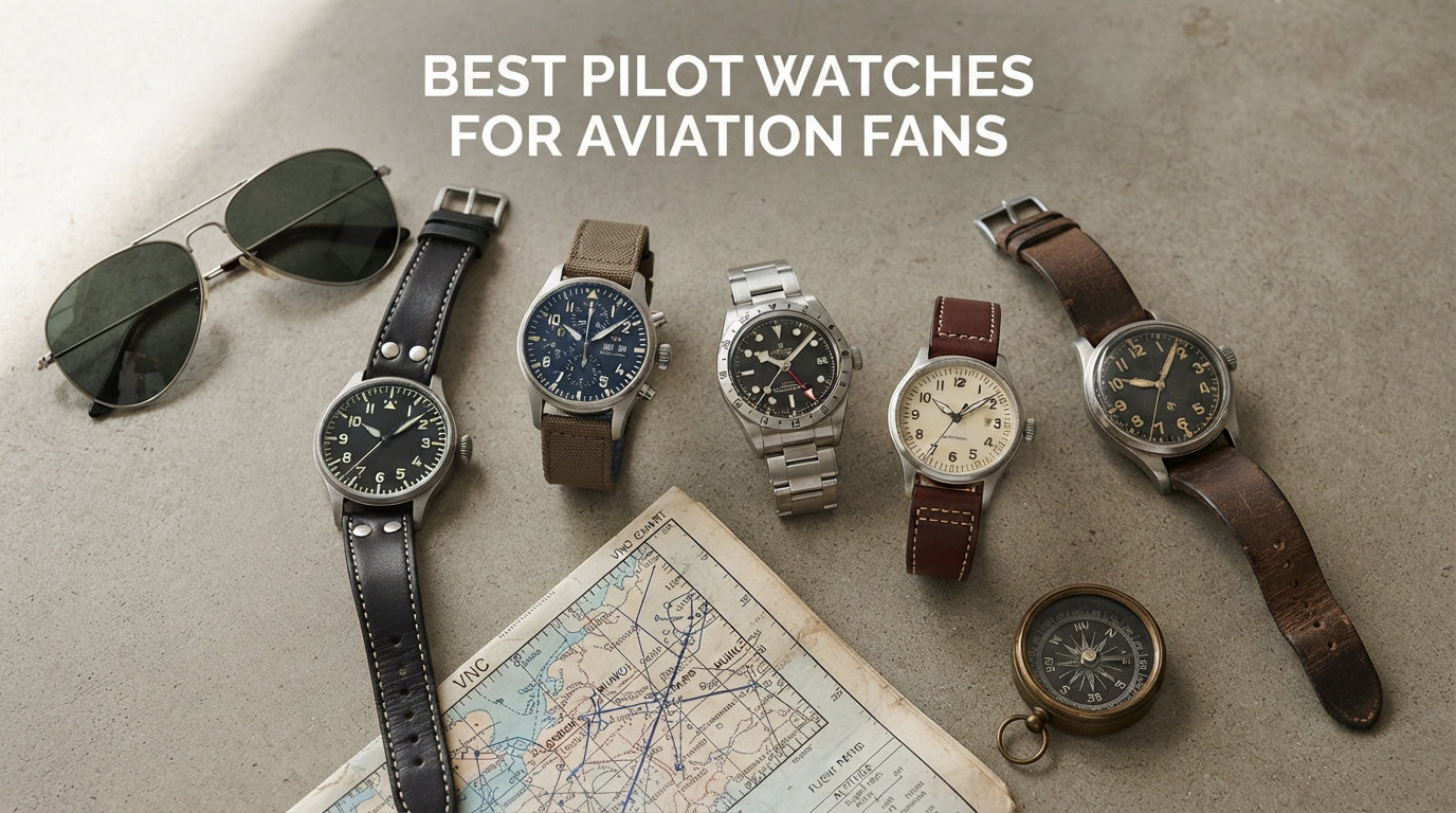 best pilot watches for aviation fans