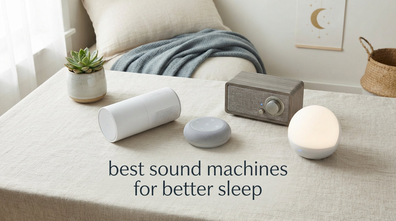 best sound machines for better sleep