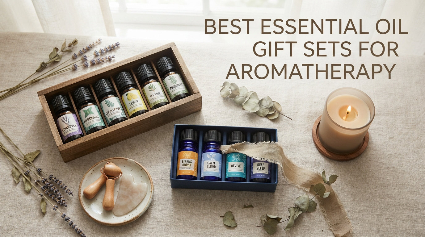 best essential oil gift sets for aromatherapy
