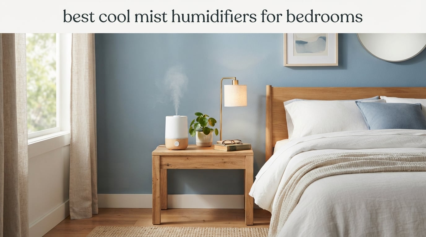 best cool mist humidifiers for bedrooms