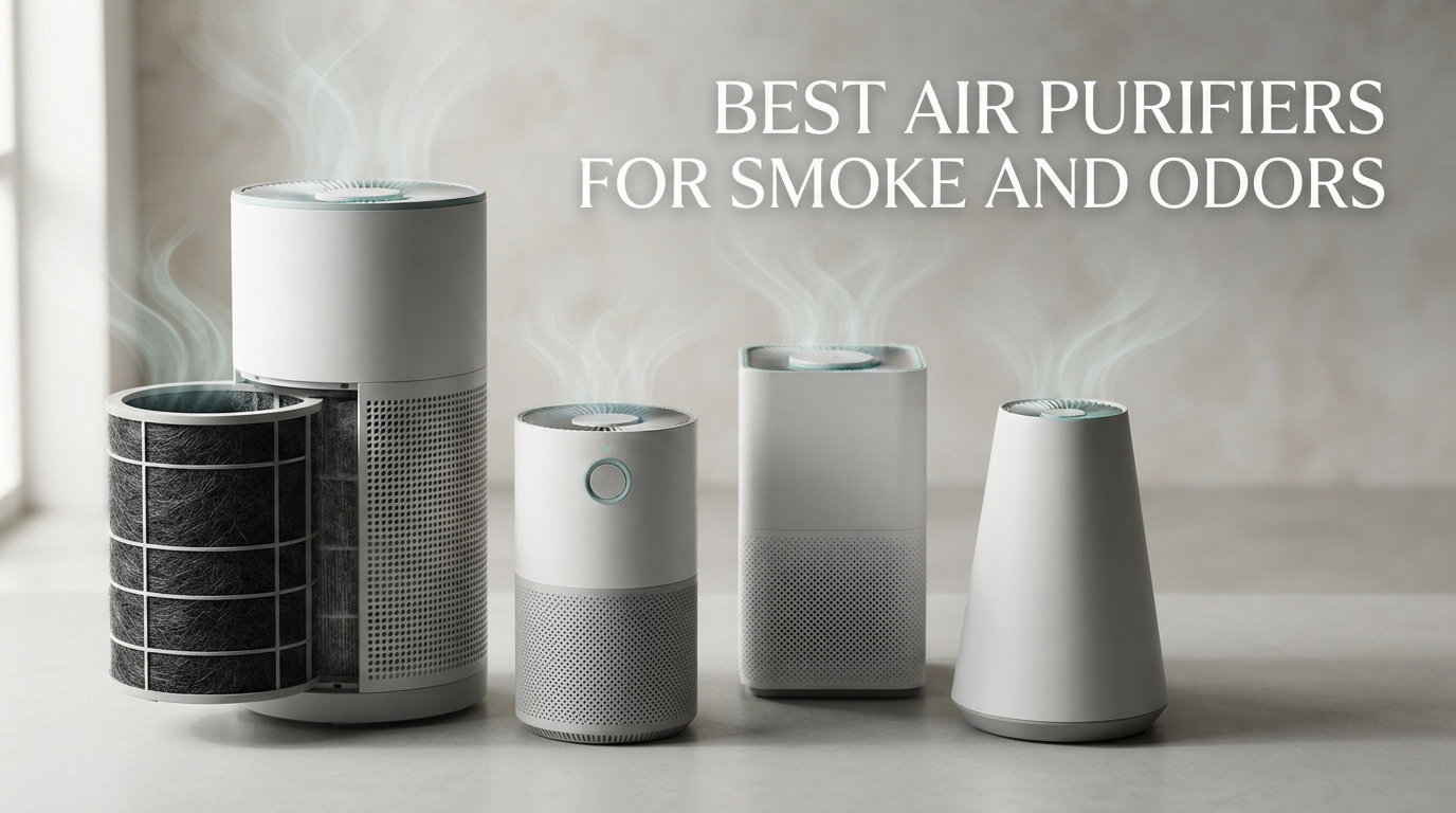 best air purifiers for smoke and odors