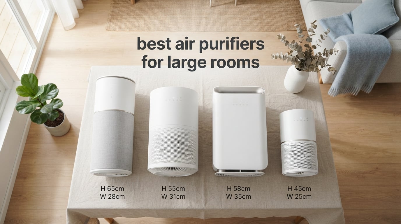 best air purifiers for large rooms