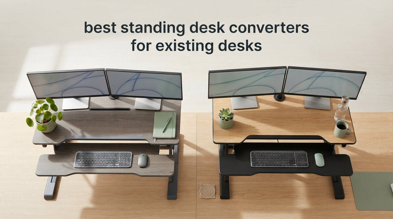 best standing desk converters for existing desks
