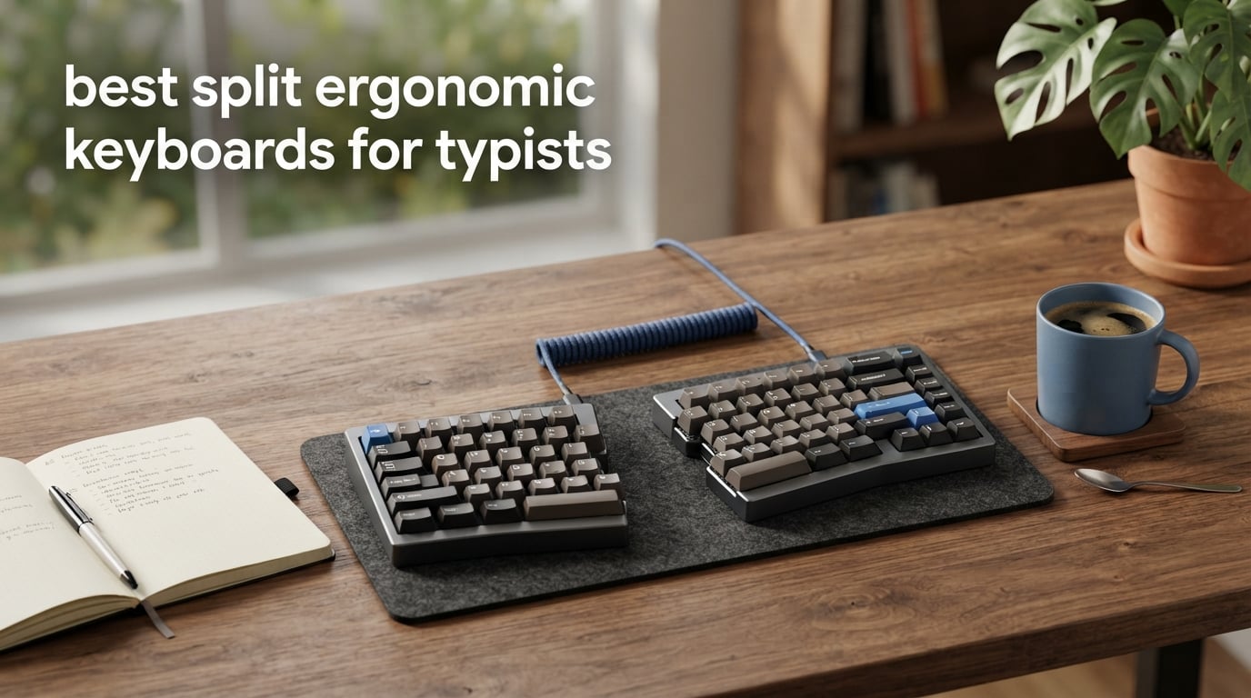 best split ergonomic keyboards for typists