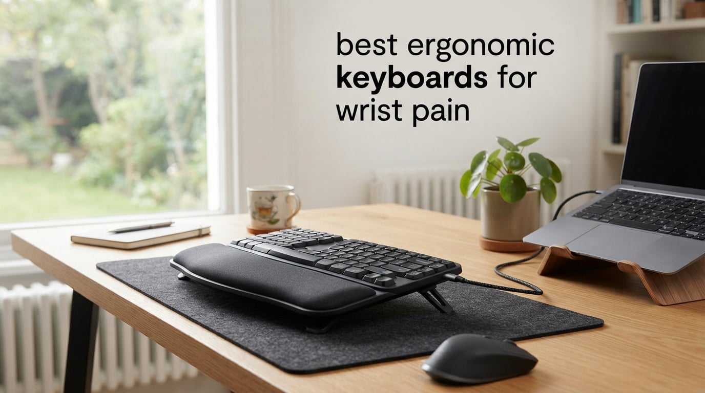 best ergonomic keyboards for wrist pain