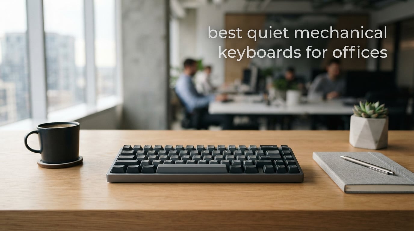 best quiet mechanical keyboards for offices