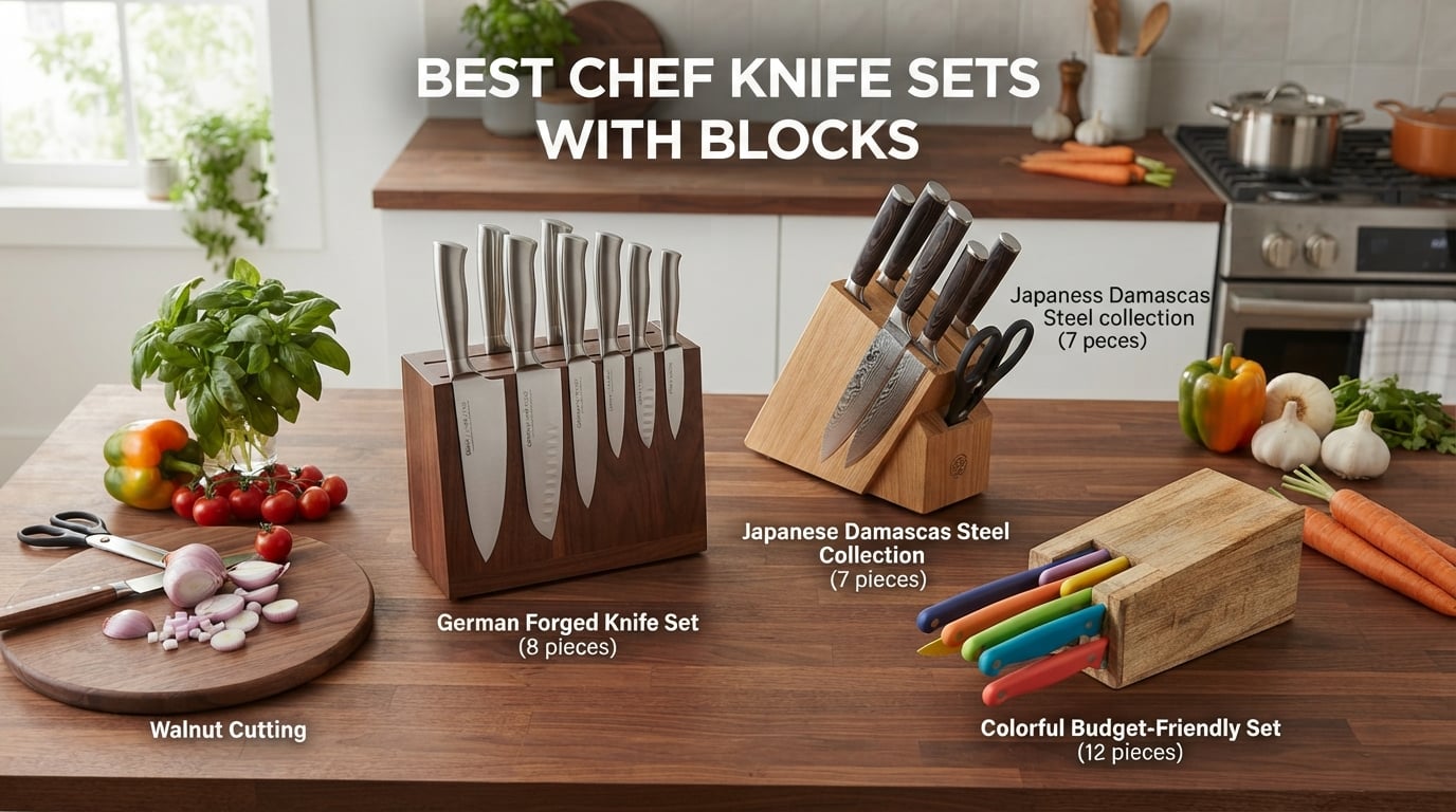 best chef knife sets with blocks