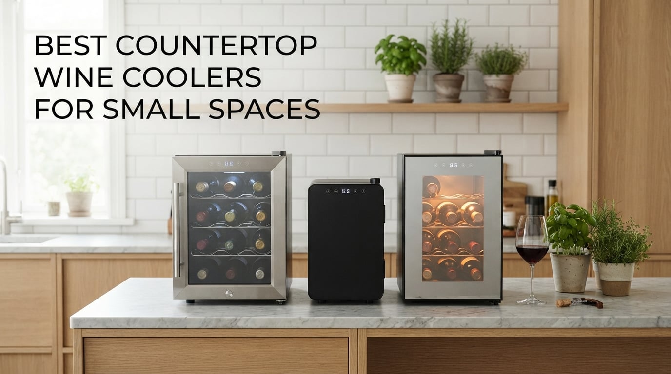 best countertop wine coolers for small spaces