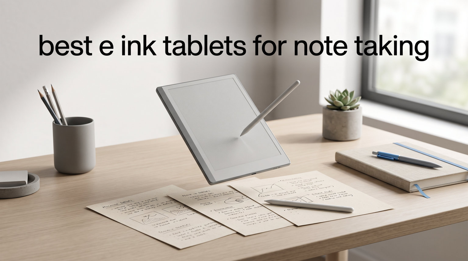 best e ink tablets for note taking